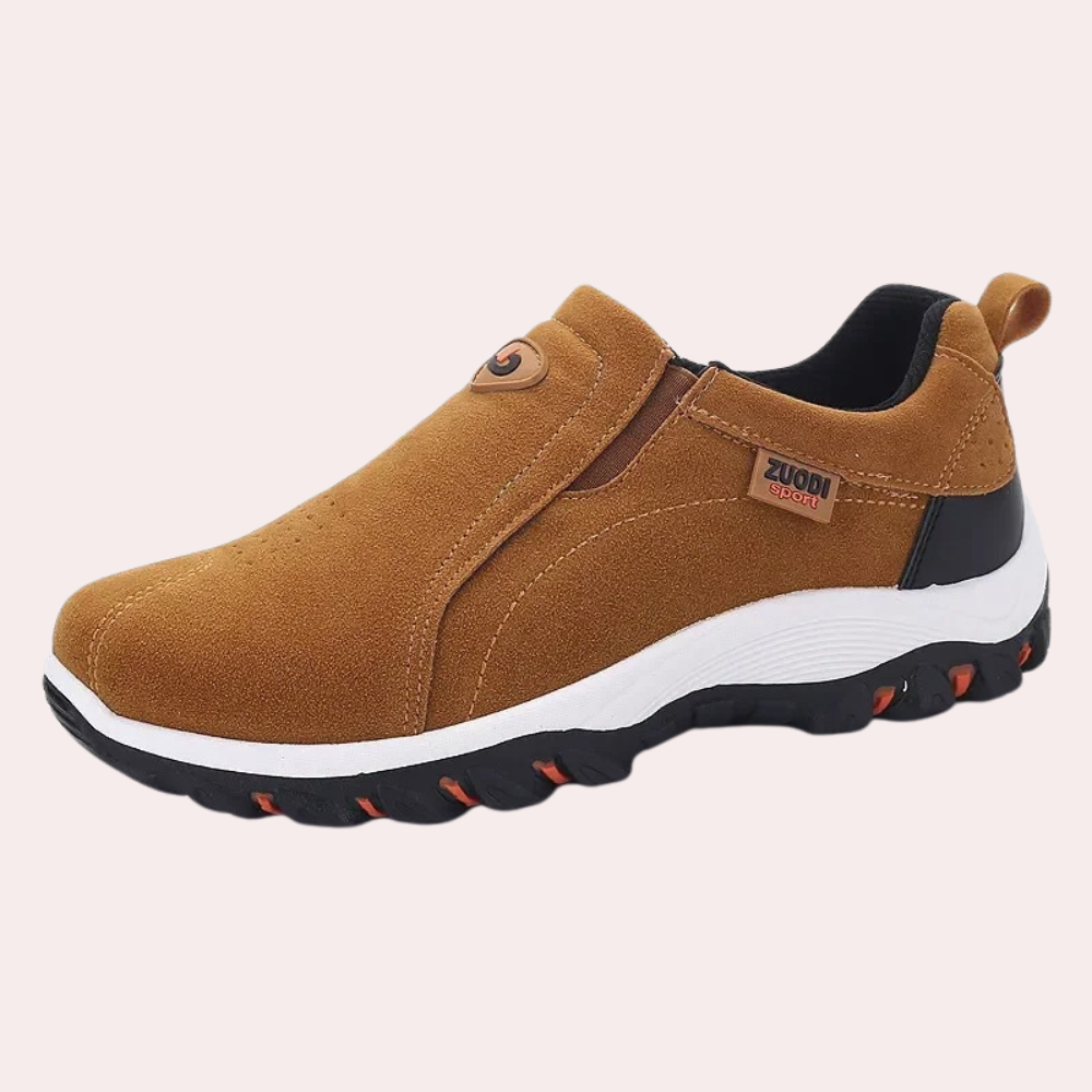 Bequeme Herren-Schuhe mit weicher Gummisohle - IdealeKleiden
