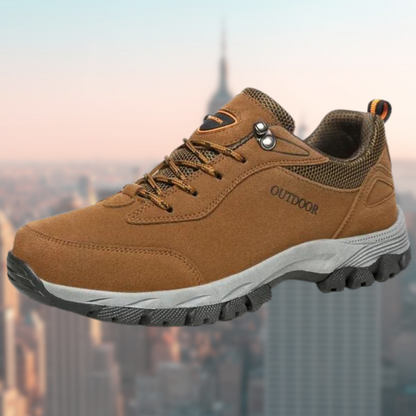 Wanderschuhe Herren Anti-Rutsch Schnürstiefel Orthopädisch - IdealeKleiden