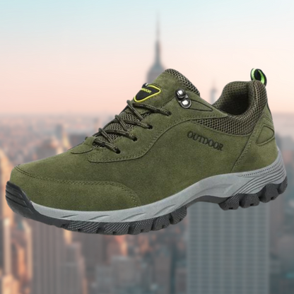 Wanderschuhe Herren Anti-Rutsch Schnürstiefel Orthopädisch