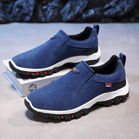 Wanderschuhe für Herren, Bequem mit Gummisohle