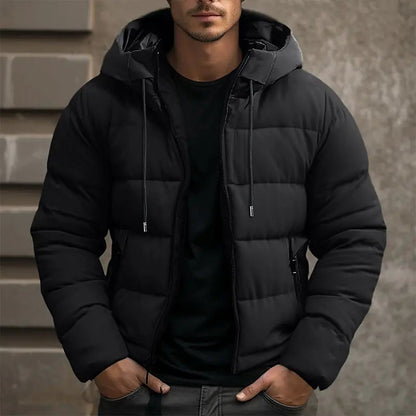 Herren Winterjacke Warm Leicht Puffer