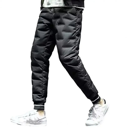 Bequeme Herren Jogginghose Baumwolle Daunen