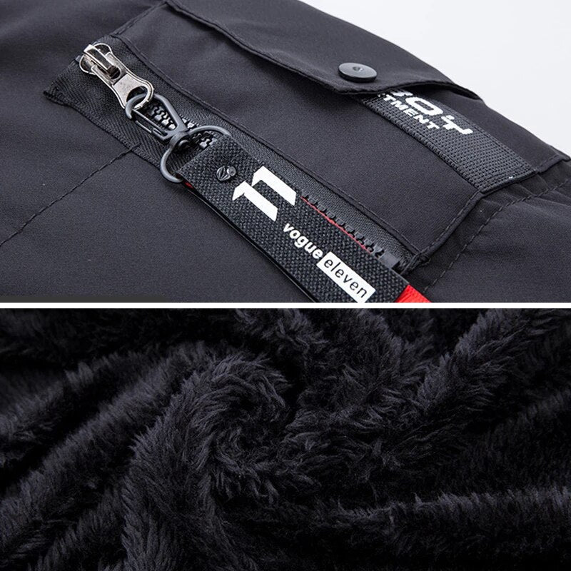 Herren Winterjacke Modern Wärme - IdealeKleiden