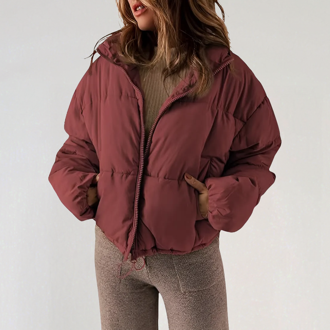 Damen Winterjacke Puffer Warm Isoliert