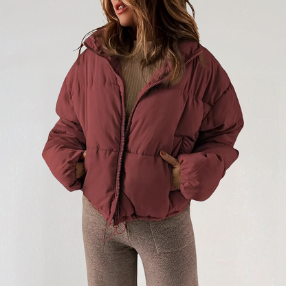Damen Winterjacke Puffer Warm Isoliert