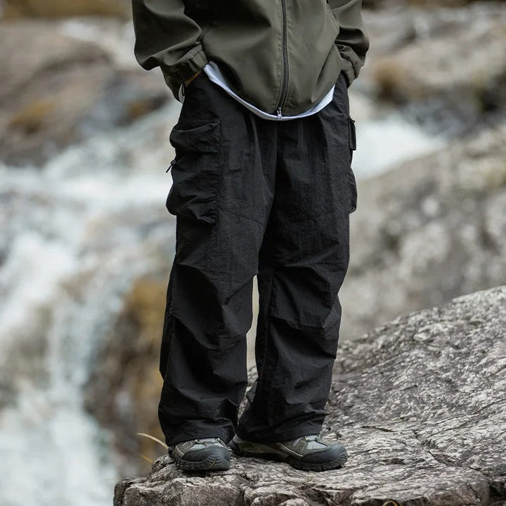 Herren Cargohose Wasserdicht Bequem
