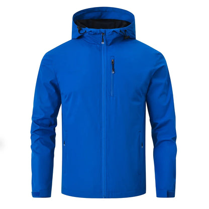 Herren Outdoorjacke Leicht Wasserdicht