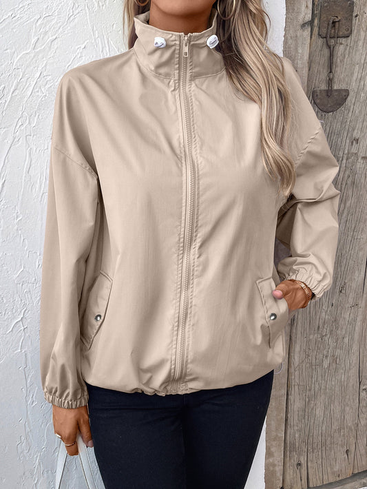 Damen Regenjacke Wasserdicht Praktisch - IdealeKleiden