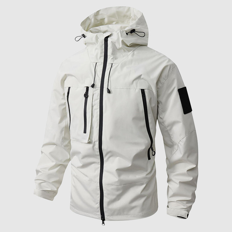 Wandern Jacke Herren Outdoor Kapuze