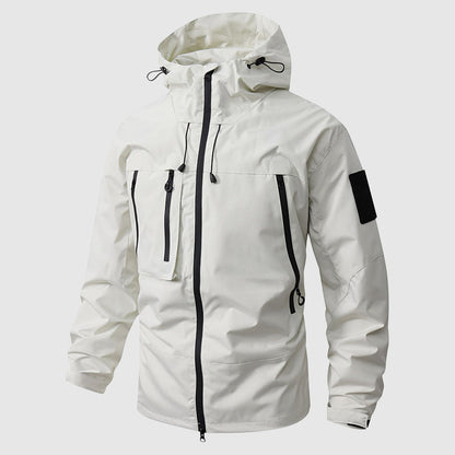 Wandern Jacke Herren Outdoor Kapuze