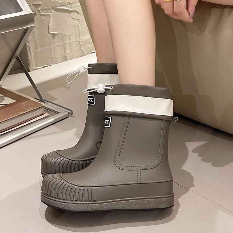 Wasserdichte Damenstiefel Outdoor - Bequem Rutschfest