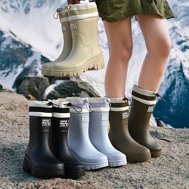 Wasserdichte Regenstiefel Verstellbar Für Kinder Und Erwachsene - IdealeKleiden