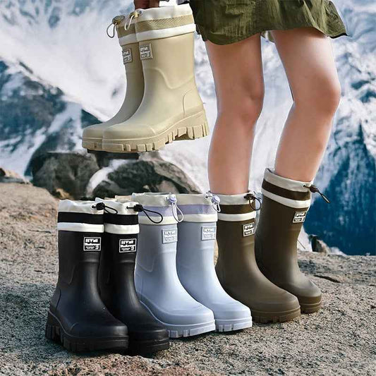 Wasserdichte Regenstiefel Verstellbar Für Kinder Und Erwachsene - IdealeKleiden