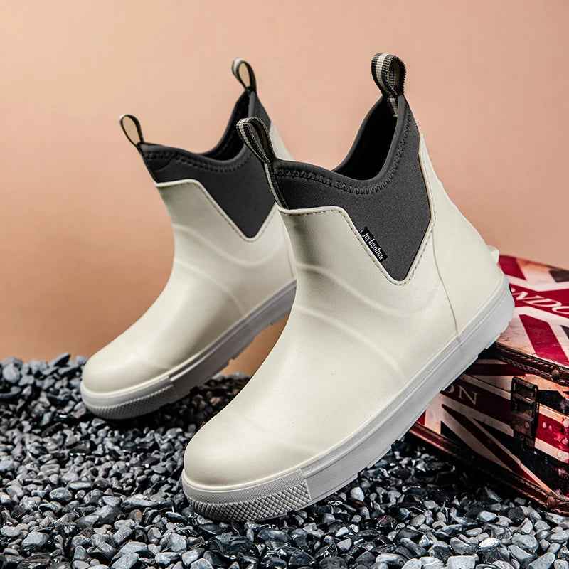 Wasserdichte Regenstiefel Damen Stilvoll Bequem