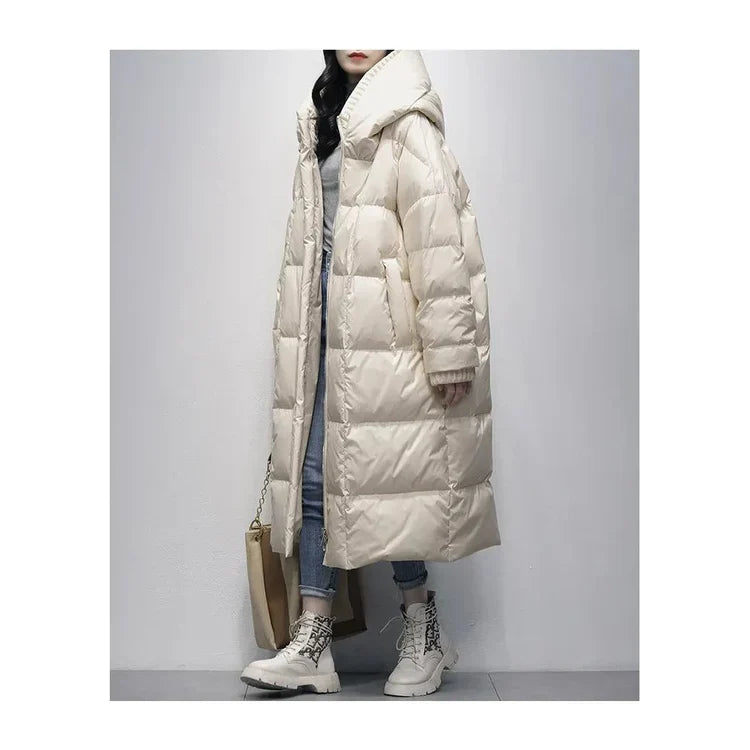 Warmes Winterparka Damen Pufferjacke
