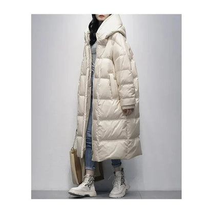 Warmes Winterparka Damen Pufferjacke