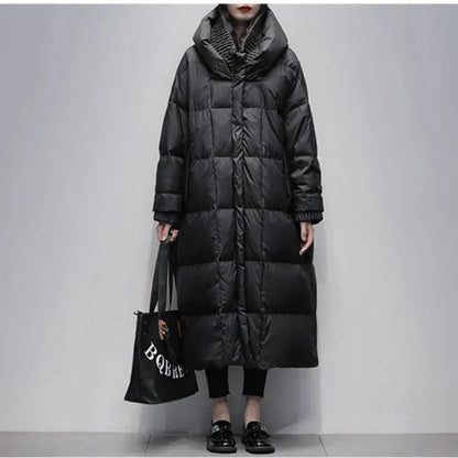 Warmes Winterparka Damen Pufferjacke