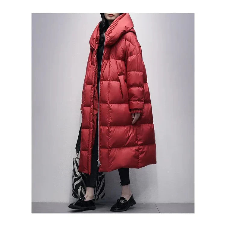Warmes Winterparka Damen Pufferjacke