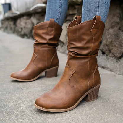 Stylische Cowboy-Stiefel für Damen