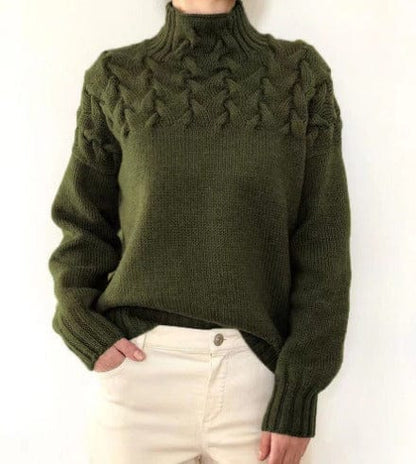 Rollkragenpullover Elegant Warm - IdealeKleiden