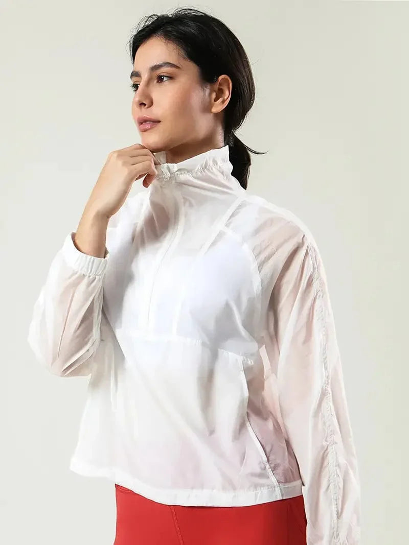 Leichter Windbreaker Sportlich Zeitlos Praktisch für Outdoor