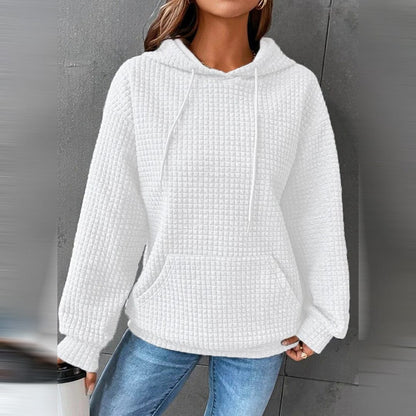 Kapuzenpullover Damen Winterwarm Klassik