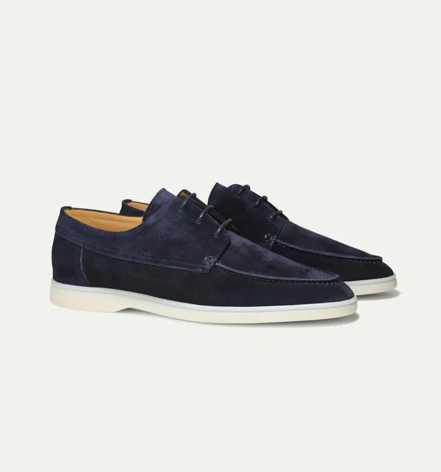 Herren Wildleder Schuhe Elegant Schnürung