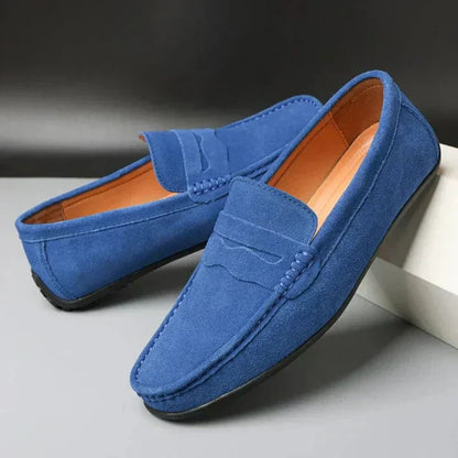 Herren Slipper Wildleder Rutschfest Elegant