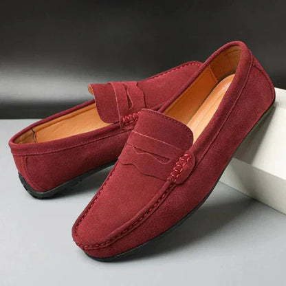 Herren Slipper Wildleder Rutschfest Elegant