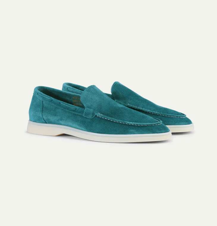 Bequeme Herrenslipper aus Wildleder