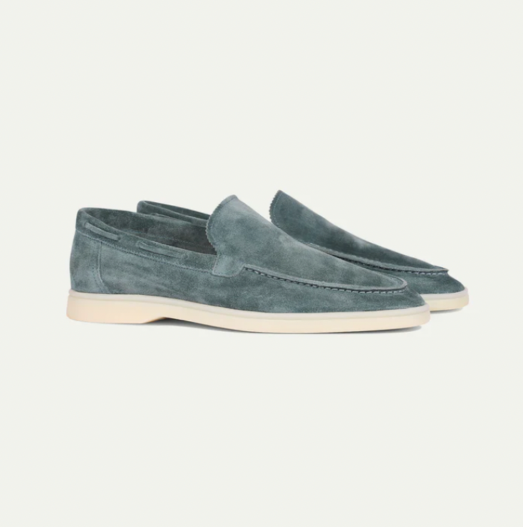 Bequeme Herrenslipper aus Wildleder
