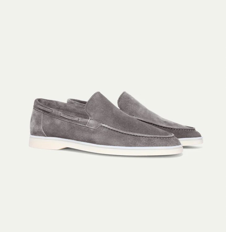 Bequeme Herrenslipper aus Wildleder