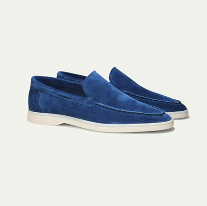 Bequeme Herrenslipper aus Wildleder