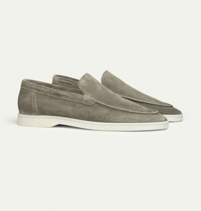 Bequeme Herrenslipper aus Wildleder