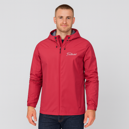 Wasserdichte Herrenjacke Outdoor Funktionsjacke Reißverschluss