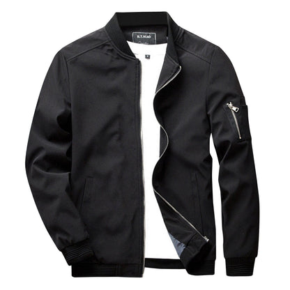 Herren Bomberjacke Wasserdicht Winddicht Herbst