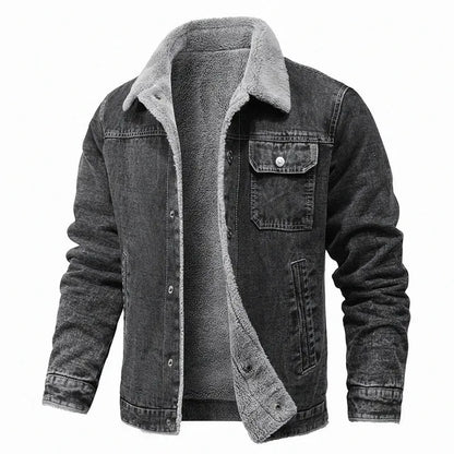 Warme Denim Jacke PolarGuard Qualität
