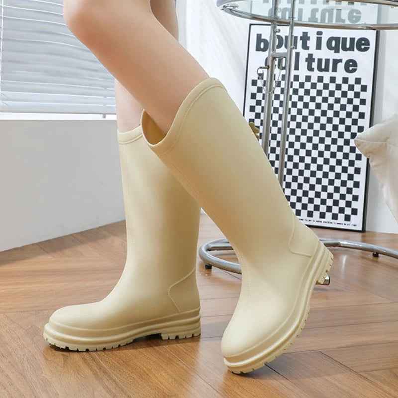 Damen Stiefel Wasserdicht Fleece Inside - IdealeKleiden