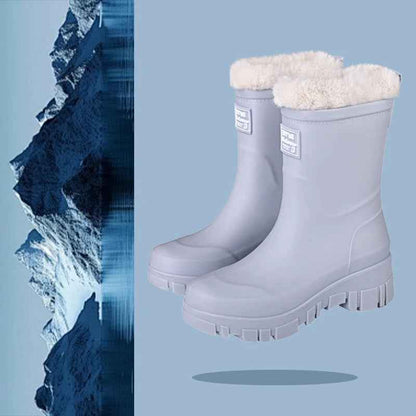 Wasserfeste Stiefel Damen | Thermisch Gefütterte Knöchelstiefel