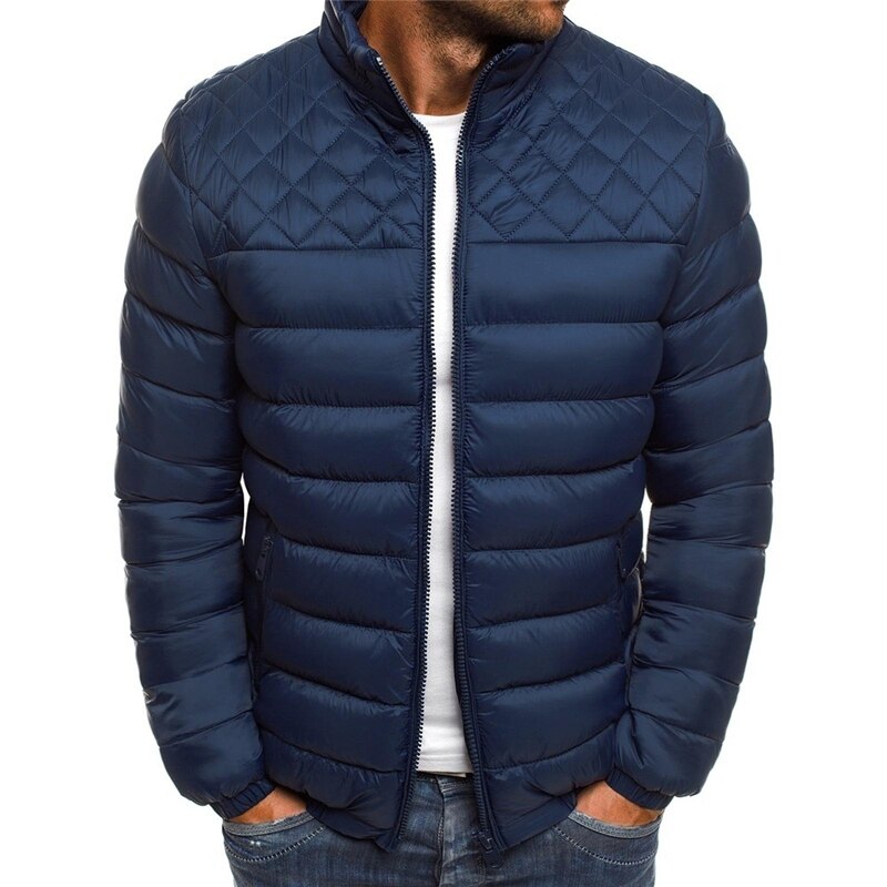 Leichte Herren Winterjacke Daunen-Puffer