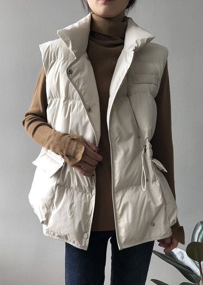 Damen Daunenweste Steppjacke Ärmellos Modern