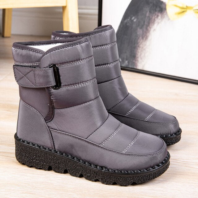 Knöchelhohe Stiefel Warm Fleece