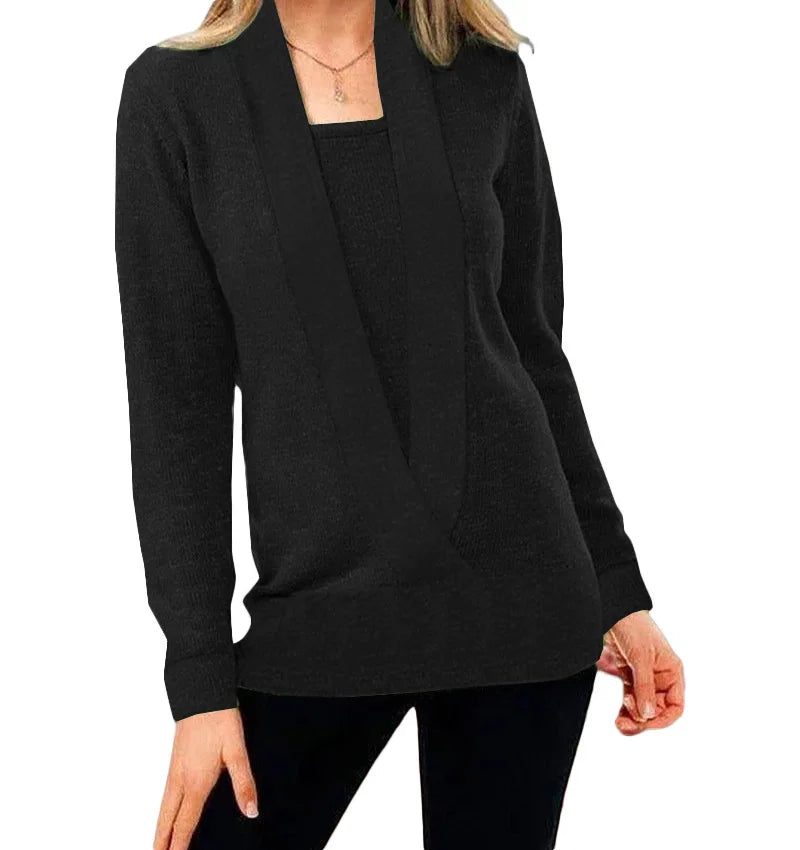 Weiche Damen Strickpullover Warm Winter