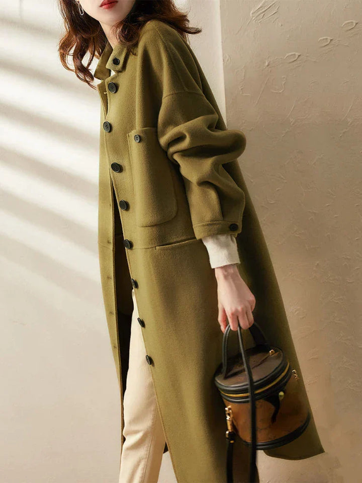Herbstmantel Klassisch Elegant Damen
