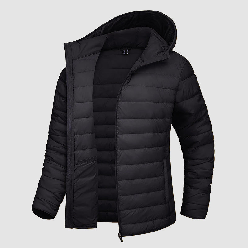 Praktische Pufferjacke Warm Kapuze