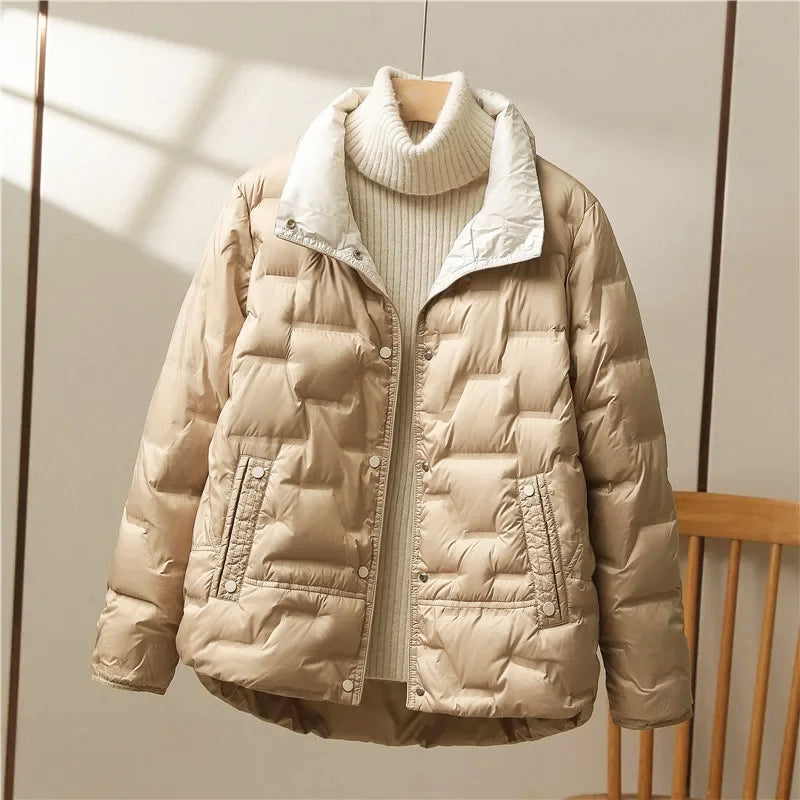 Kurzjacke Daunenfüllung Warm & Leicht