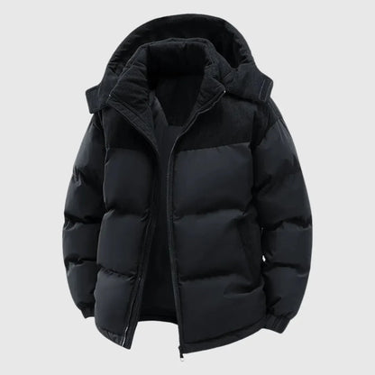 Warmes Winteroberteil Kapuzen-Parka