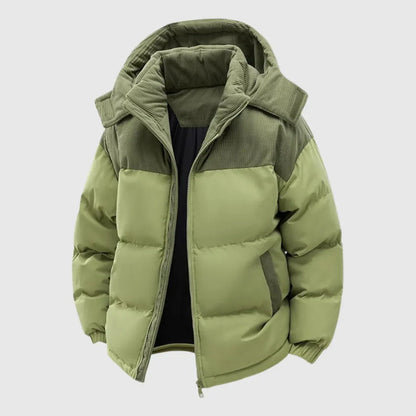 Warmes Winteroberteil Kapuzen-Parka
