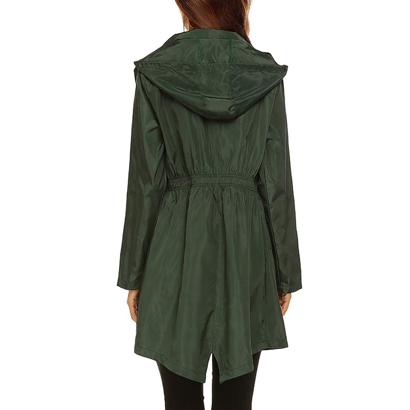 Wasserdichte Regenjacke Damen Leicht - IdealeKleiden
