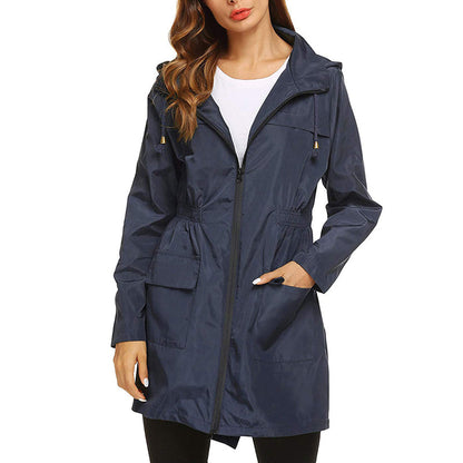 Wasserdichte Regenjacke Damen Leicht